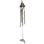 27012 -Windchime Bell Mini w Dolphin
