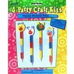 30151- - Craft kit fuzzy pencil pals 4ct