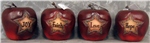 306-32155 -Apple poly w stars 4 asst