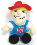 31460 -Husker Plush Mascot Beanie 9in