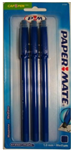 31504 2170 -Ball pen erasermate blue 3pk