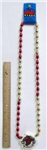 00200ISU - ISU Cyclones Necklace Footballs