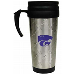 33082KSU - KSU Wildcats Mug Diamond Plate