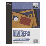33508 1540 -Dividers Add-A-Pocket 8ct