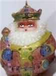 chr-candle santa orn. boxed