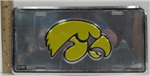 34544IA - IA Hawkeye car tag logo