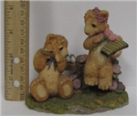 3728 - Bear figure sweet harmony 4in