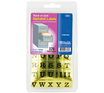 3803 522 - Label Gold Foil Alphabet 378Ct