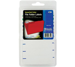 3811 522 - Labels file folder color 126pk