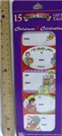 44018 - Chr gift tags 15ct