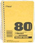 45482 1540 -Spiral notebook CR 7x5in 80ct