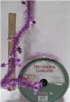 Chr Garland 25' soft star Asst Colors