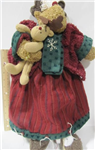 Chr reindeer sitter w/baby