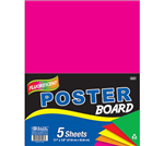 5027 - posterboard-11in-x-14in-flourescent-5ct