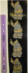 chr-4pc clear & gold asst.
