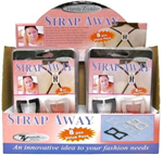 01123 - Strap away bra strap holder 8ct