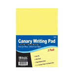 555 522 - Legal pad yellow 40ct 5X8in 2pk