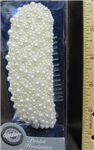 60707 - Bridal comb hairpiece 6in