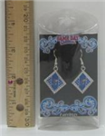 61048KU -KU Jayhawks Earrings Diamond