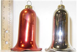 chr-orn. plastic red & silver bells