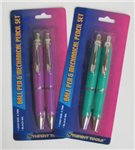 6289 342 - pen-pencil-set-in-rubberized-finish