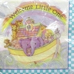63918 - Napkins luncheon welcome little one 16ct