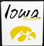 671IA -IA Hawkeyes Photo Album Hold 100 4x6 Pics