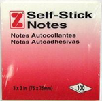 01954 - notes-post-it-yellow-3x3in-100ct