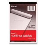 70104 1540 - Tablet plain 100ct 6x9in