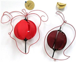 Fall spinner leaf 12in 3/A