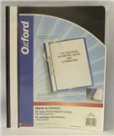 72501 - Report cover oxford black back