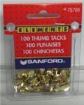 75700 2170 - thumbtacks-brass-100ct