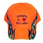 75SBUIA - IA Cap Orange Camo Flames Bin Laden