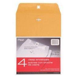 76012 1540 - Envelopes clasp 9x12in 4ct