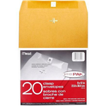 76020 1540 - Envelopes clasp 9X12in 20ct