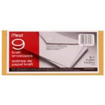 76130 1540 - Envelopes kraft heavy duty 4-1/2X10-3/8in 9ct