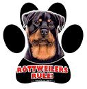 7855 - magnetic-paw-prints-rottweiler