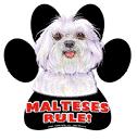 7863 - magnetic-paw-prints-maltese-puppy