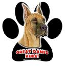 7867 - magnetic-paw-prints-great-dane-crop-eared