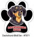 7871 - magnetic-paw-prints-dachshund-black-tan