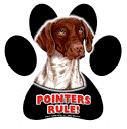 7877 - magnetic-paw-prints-german-shorthair-pointer