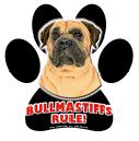 7881 - magnetic-paw-prints-bullmastiffs