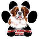 7887 - magnetic-paw-prints-st-bernards