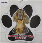 7909 - magnetic-paw-prints-irish-setter