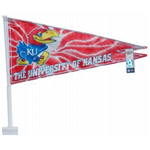 80158KU - KU Jayhawks Car Flag Pennant
