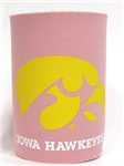 85026IA -IA Hawkeye can koozie pink