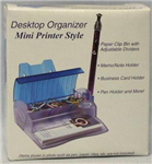 85107 747 -Desktop Organizer Mini Printer Style