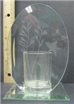 88281 - candleholder-oval-etched-bird-wtree