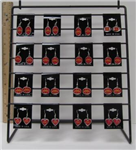 02A-7ISU - ISU Cyclones Earrings Licensed