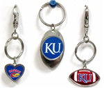02A-9KU - KU Jayhawks Keychain Licensed